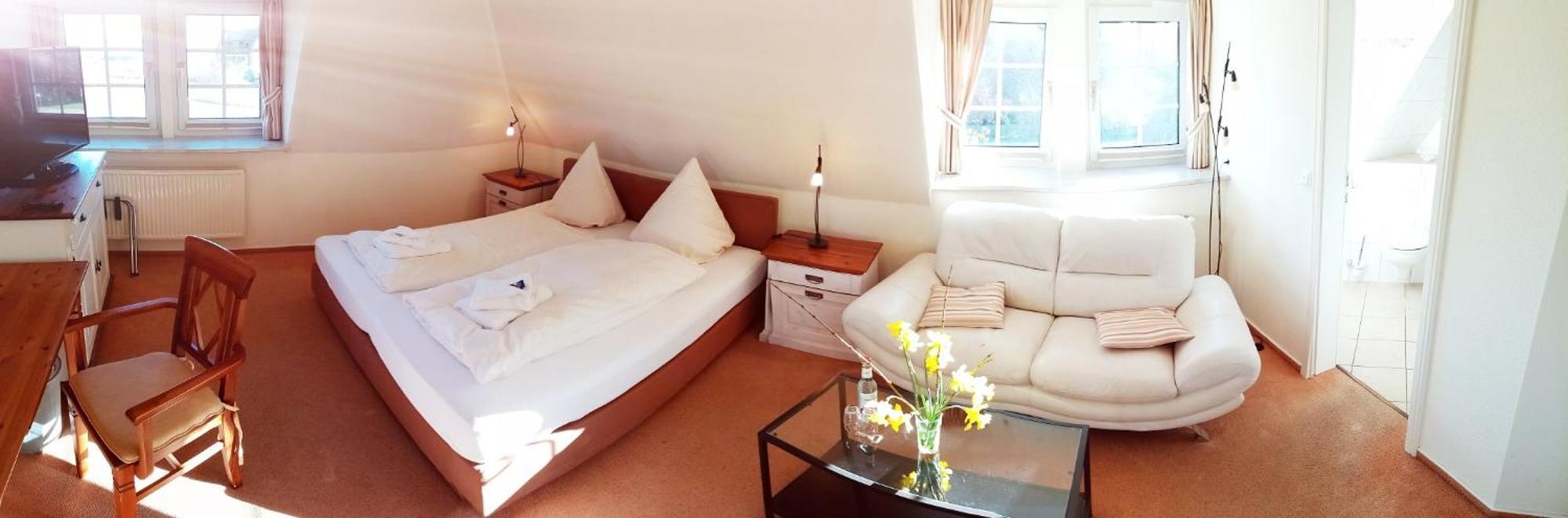 Inselhotel Kapitaen Tadsen / Amrum 内伯尔 客房 照片